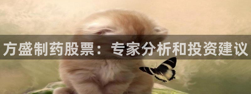 九游会老哥必备的交流社区九：方盛制药股票：专家分析和投资建议