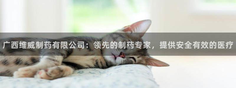 九游会老哥必备的交流社区：广西维威制药有限公司：领先的制药专家，提供安全有效的医疗