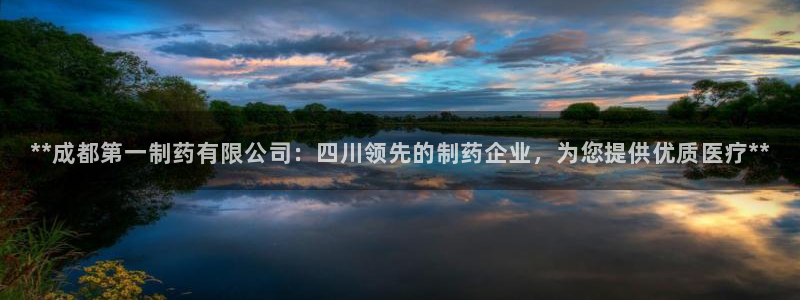 老哥吧九游会：**成都第一制药有限公司：四川领先的制药企业，为您提供优质医疗**