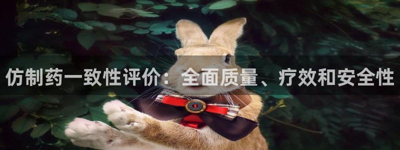 九游会老哥：仿制药一致性评价：全面质量、疗效和安全性