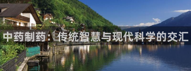 九游会老哥必备的交流社区：中药制药：传统智慧与现代科学的交汇