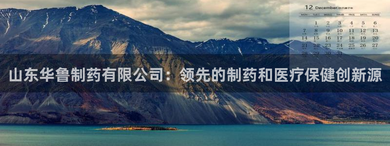 9游会老哥：山东华鲁制药有限公司：领先的制药和医疗保健创新源