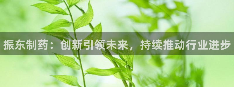 九游会老哥俱乐部官方网站：振东制药：创新引领未来，持续推动行业进步