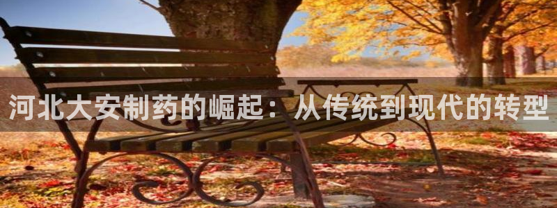 ag九游老哥俱乐部：河北大安制药的崛起：从传统到现代的转型